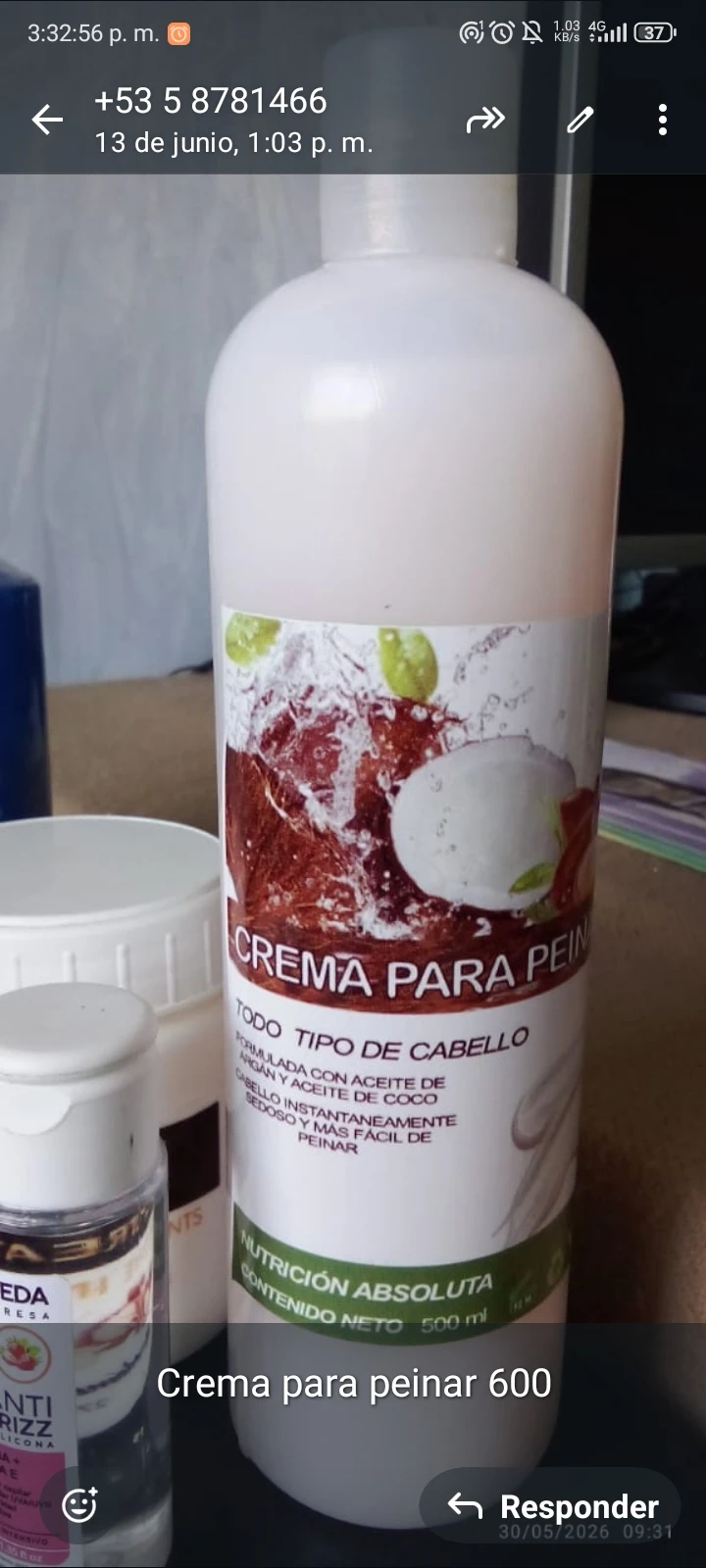 Crema para Peinar's foto | Jovellanos Express |  BizneCubano